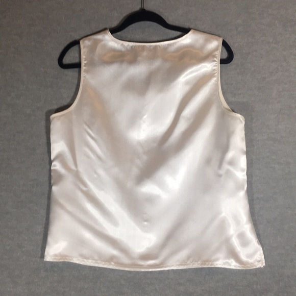 G M I Sparkly Satin Sleeveless Wardrobe Staple Special Occasion Evening Event - Picture 2 of 13